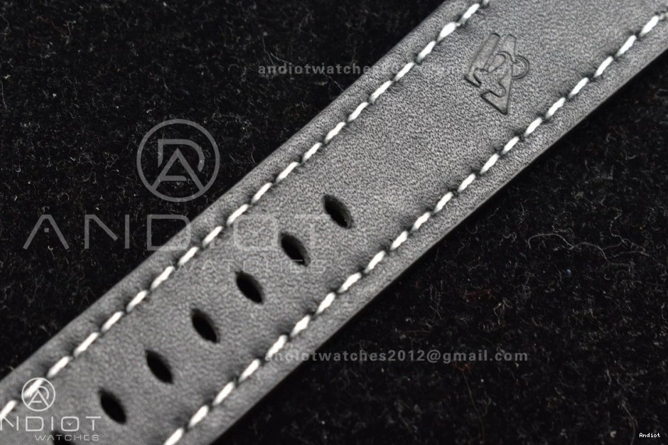  Best Green Leather Brown PAM732 Dial Edition on 1:1 TTF Strap P9010 Dark 0401